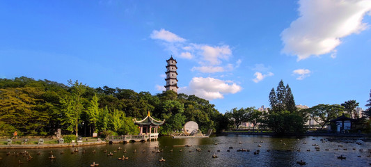 《東塔》攝于,溫州江心嶼旅游區(qū)