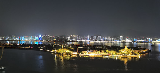 溫州江心嶼,中國詩之島,世界古航標。(拍攝溫州市鹿城區(qū))